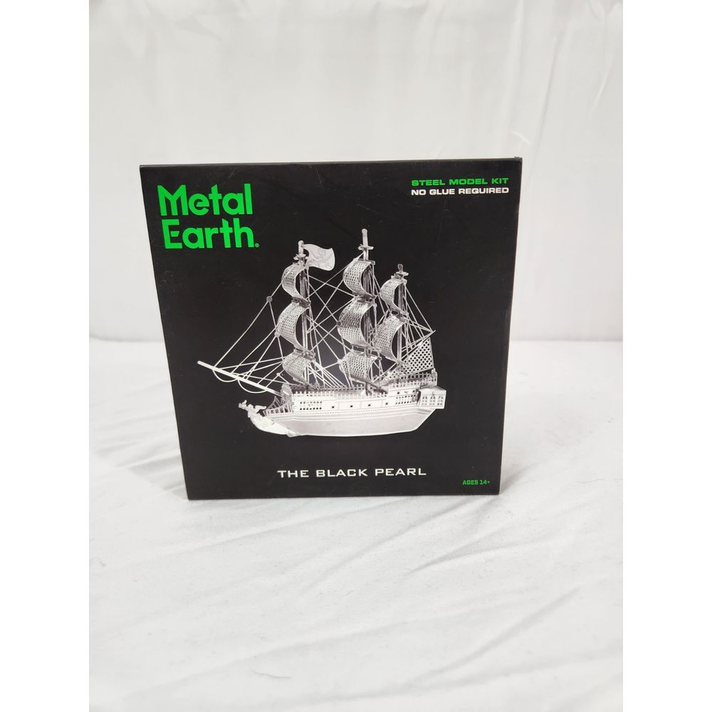 Black Pearl Ship - 3D Metal‎ Earth Model Kit Assemble New!